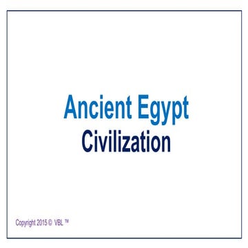 Ancient Egypt