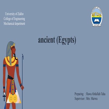 Ancient egypts