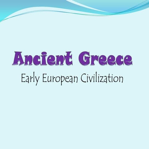 Ancient greece