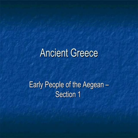 Ancient greece