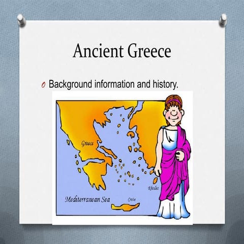 Ancient greece history of civilization