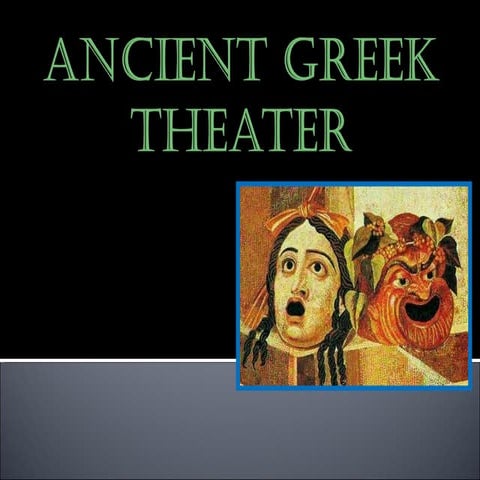 Ancient greek theater