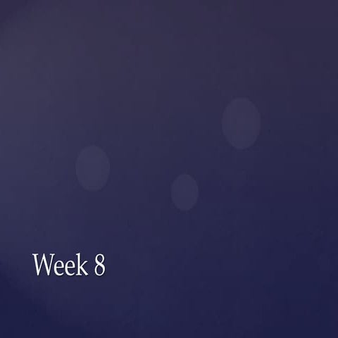 Ancient history  week 8a