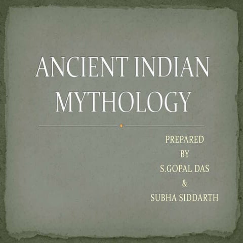 Management and Self Learning Lessons from Indian Mythology | PPTX