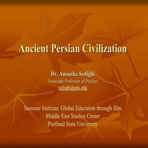 Ancient persiancivilization