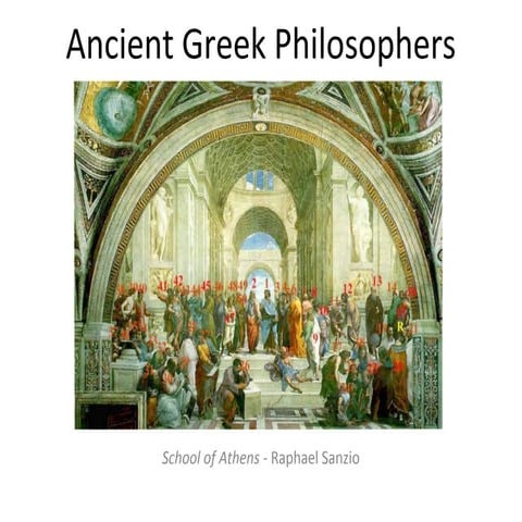 ANCIENT PHILOSOPHY: PRE-SOCRATICS