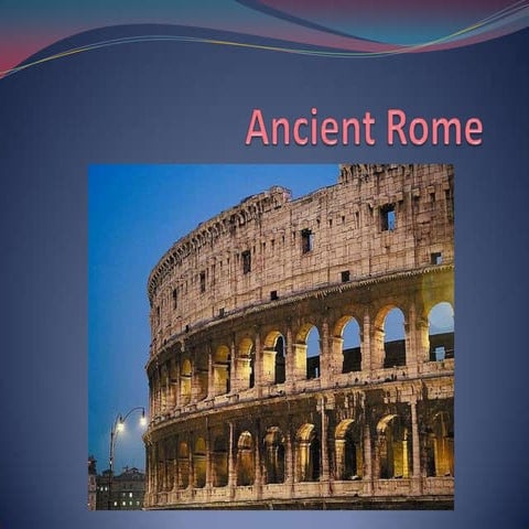 Rise of rome | PPTX