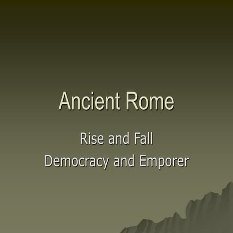 The Roman Empire | PPT