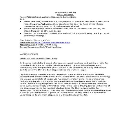 Ancillary initial conventions research