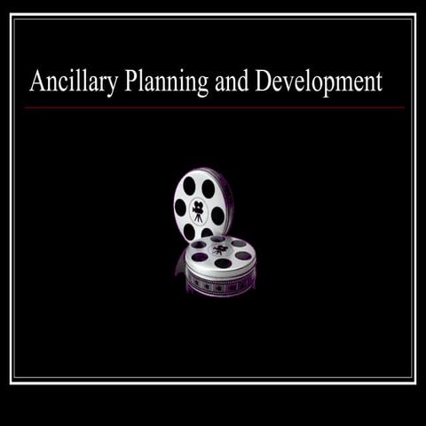 Ancillary planning and development