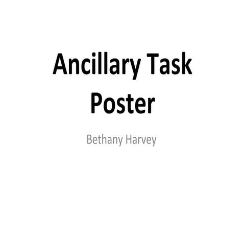 Draft layouts for poster | PPTX