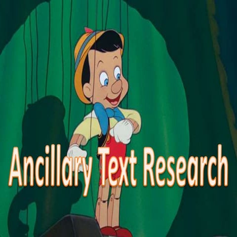 Ancillary Text Research