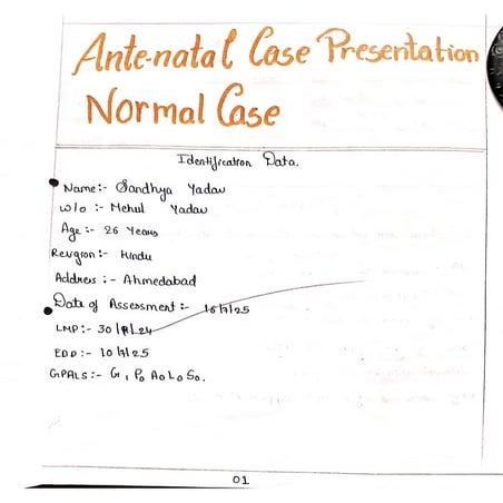Antenatal care normal case presentation.pdf