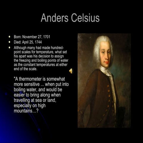 Anders celsius | PDF