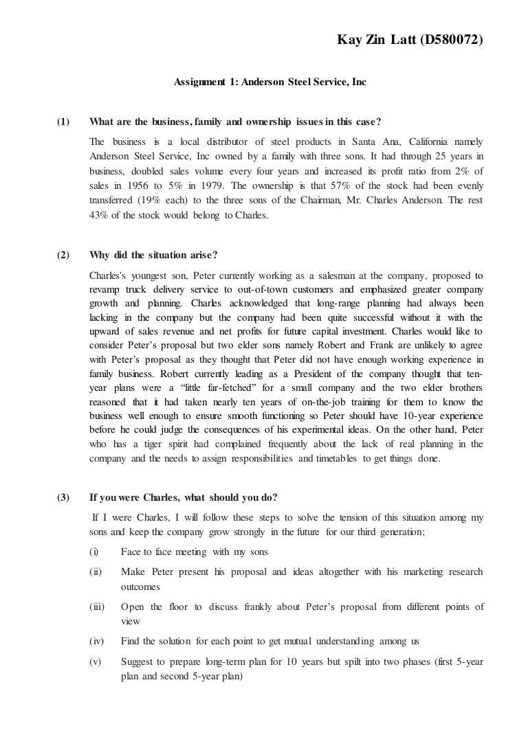 Service assignment