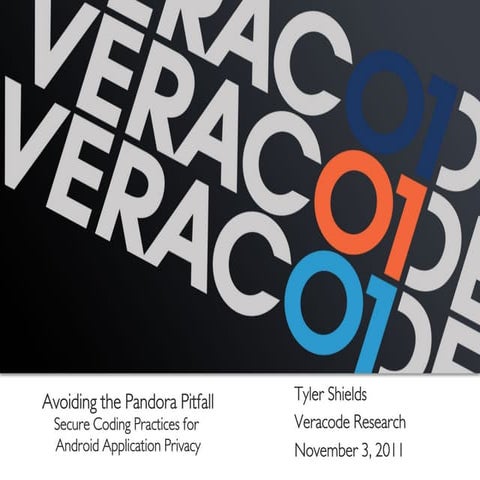 Avoiding the Pandora Pitfall