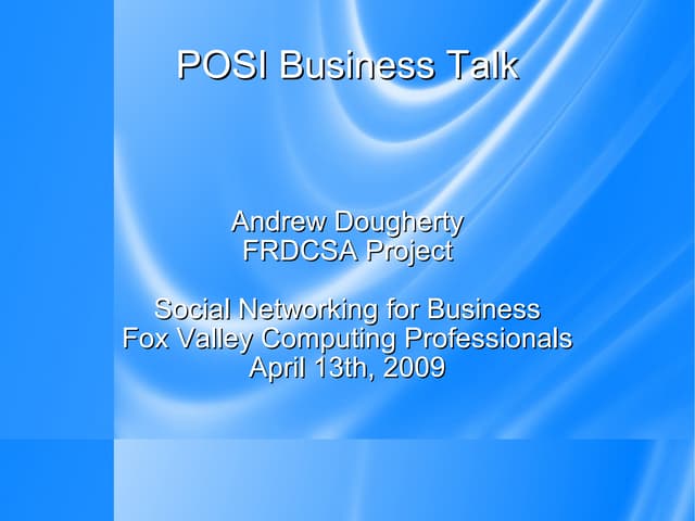 Andew Posi
