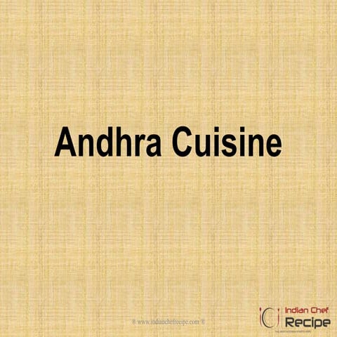 Andhra cuisine by indianchefrecipe @ www.indianchefrecipe.com