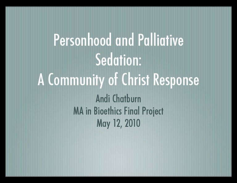 Last resort options for palliative sedation image