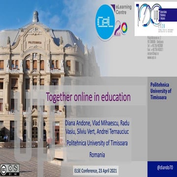 Together online in education