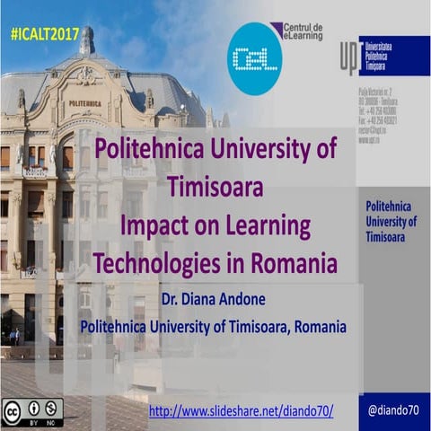 Politehnica University of Timisoara Impact on Learning Technologies in Romania