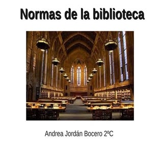 Normas de uso de la biblioteca