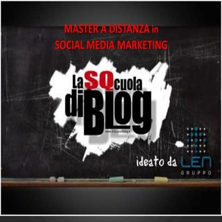 #1 Seminario SQcuola di Blog - Aper...