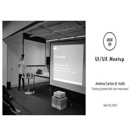Getting Started with User Interviews 