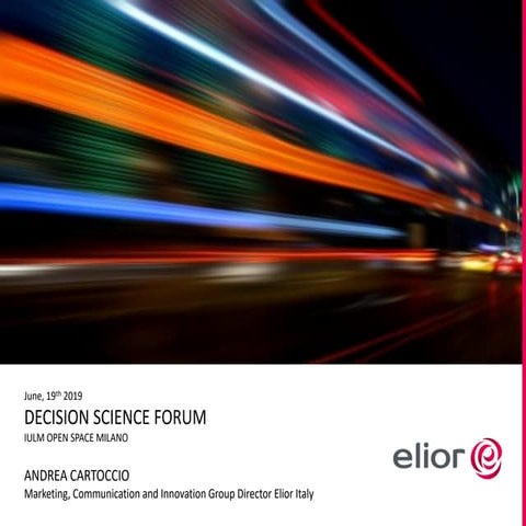 Punti ristoro: layout, analisi dei flussi e simulazione per una Customer Expe...