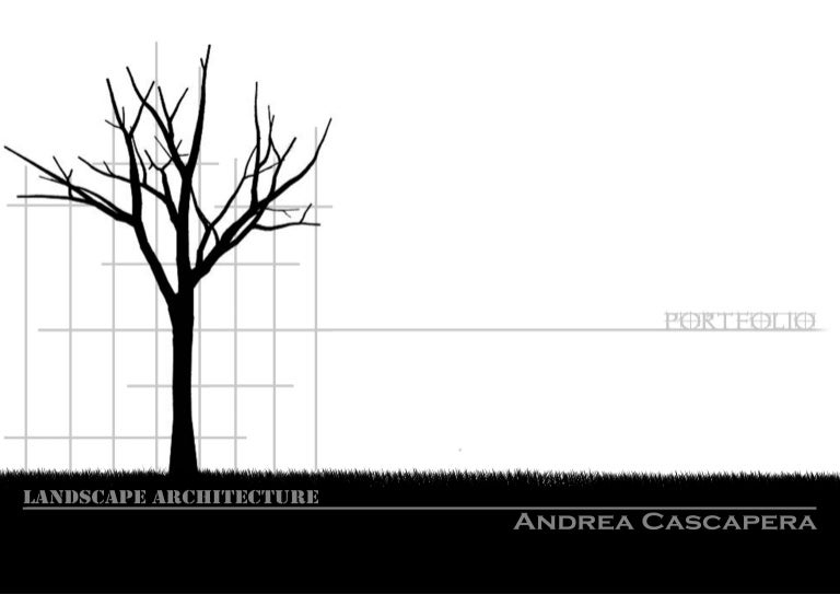 portfolio landscape architecture