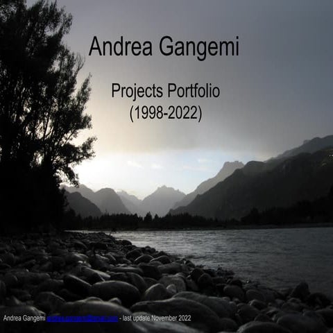 Project Porfolio (1998-2022)