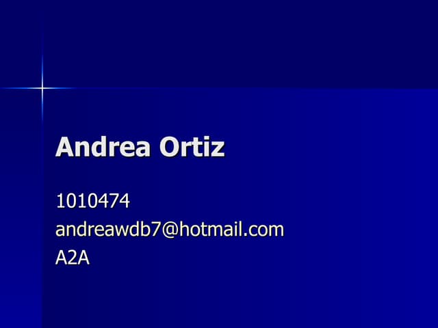 Andrea ortiz