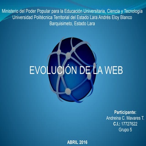 Evolución de la www