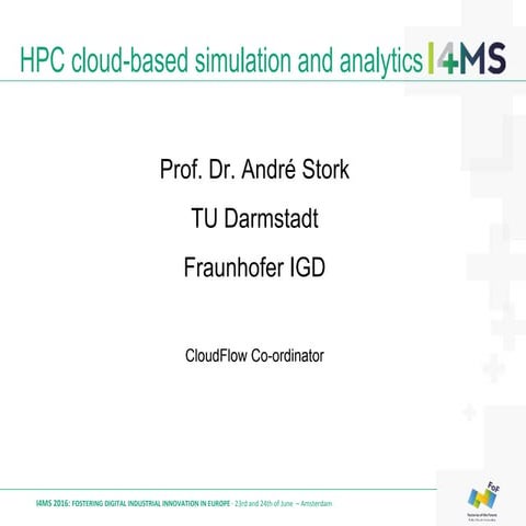 Andre Stork, Fraunhofer IGD, DE
