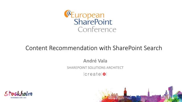 Content Recommendation with SharePo...