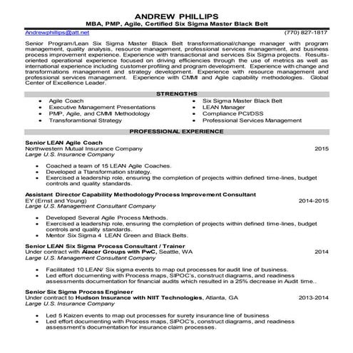 Andrew phillips resume february 2016