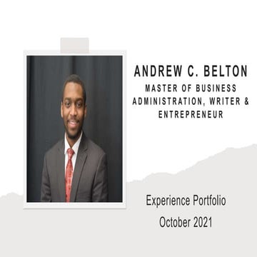 AI and Career Empowerment - Andrew Belton Certificate | PDF