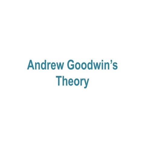 Andrew goodwin