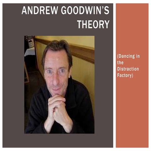 Andew Goodwin's theory on Illustration, amplification and disjuncture ...