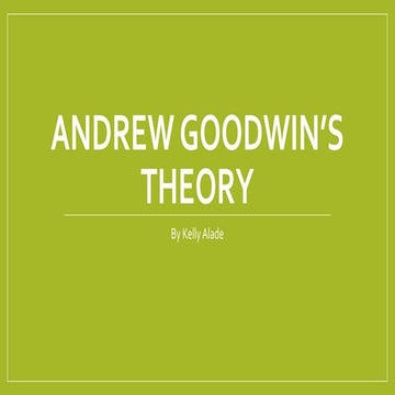 Goodwin's Theory | ODP