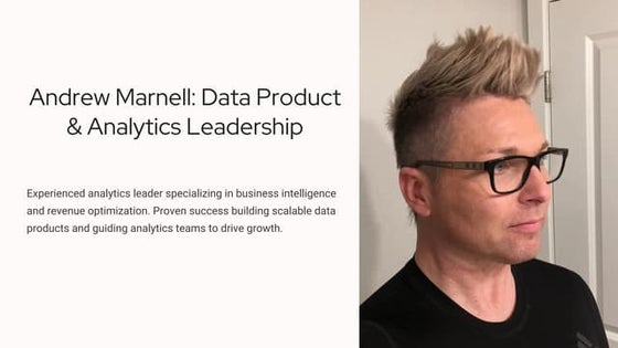 Andrew Marnell: Transforming Business Strategy Through Data-Driven Insights