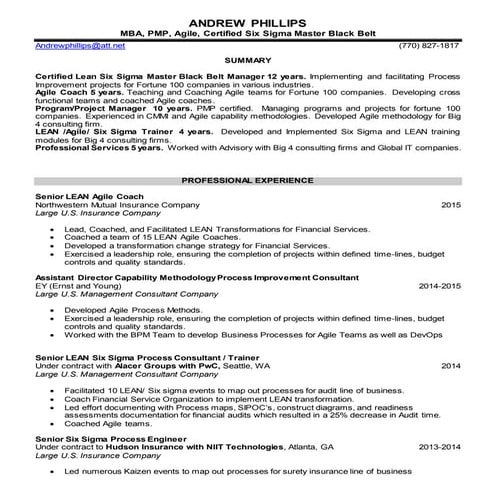 Andrew Phillips Resume July  2016