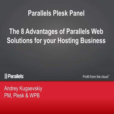 The 8 Advantages of Parallels Web  Solutions for your Hosting Business - Andr...