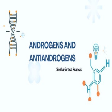Androgens and antiandrogens | PPTX
