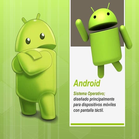 Que es el Android; Sistema operativo