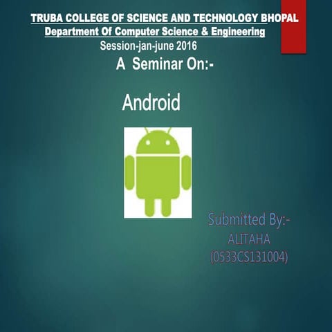 Android ppt