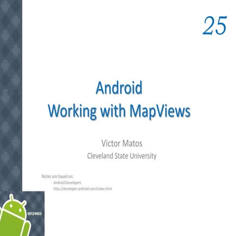 Android chapter25-map views