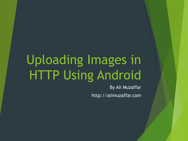 Posting Images using Android