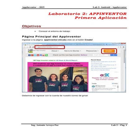 Android laboratorio-02-2015