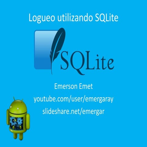 Android: Iniciar Sesión con SQLite